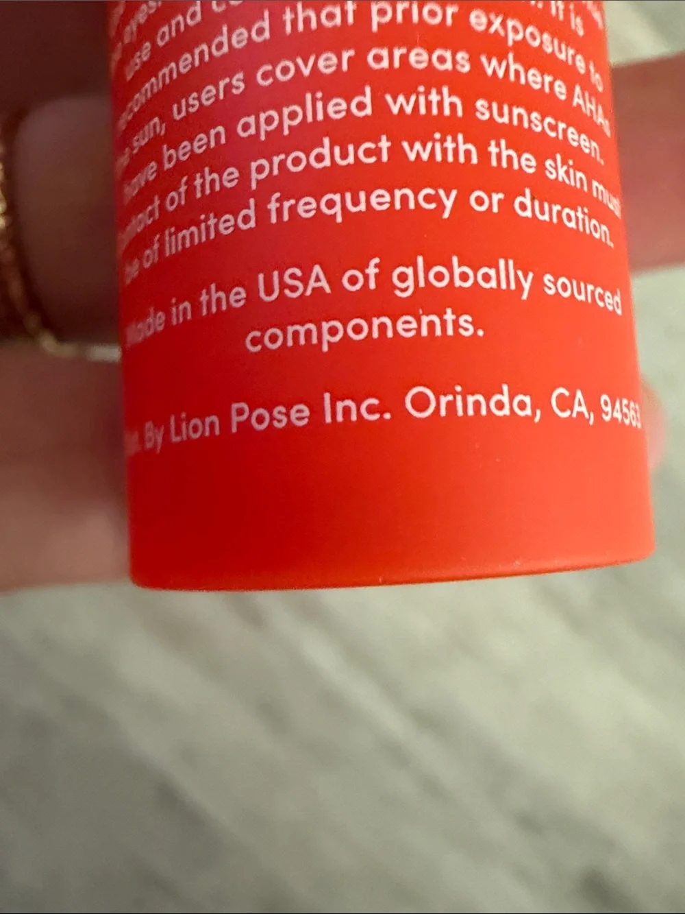 Unspotted 4X 15% Acid Jelly Night Serum - Orange
